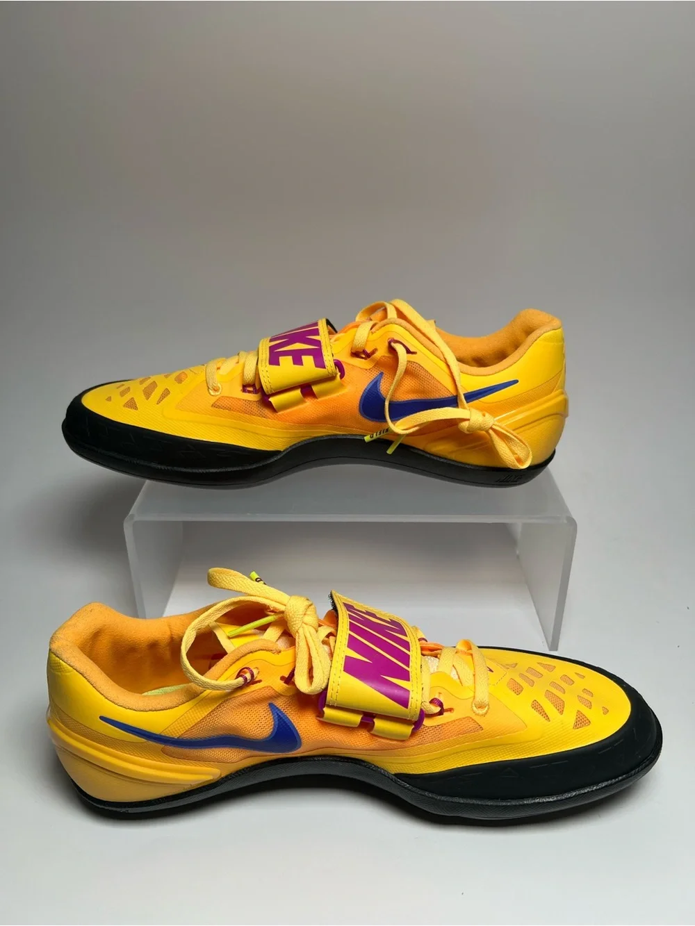Nike Zoom Rotational 6 Throwing Shoes Yellow Purple FZ9606-800 Mens Size